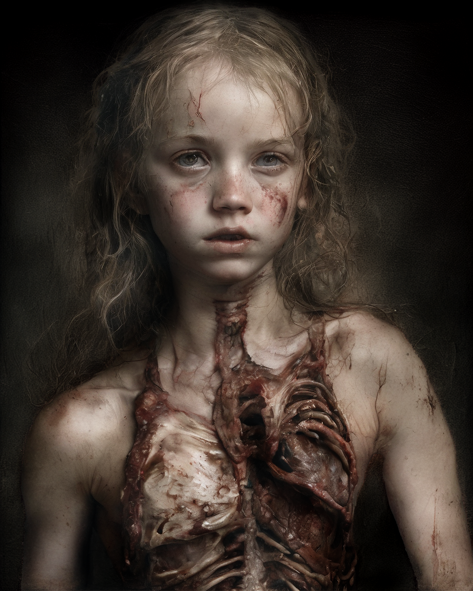 Initium Dissolutionis II - Öl auf Leinwand 59 × 79 cm